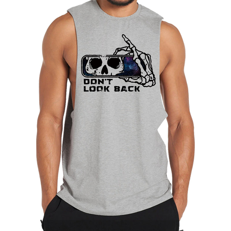 Don't Look Back Graphic Tank Top