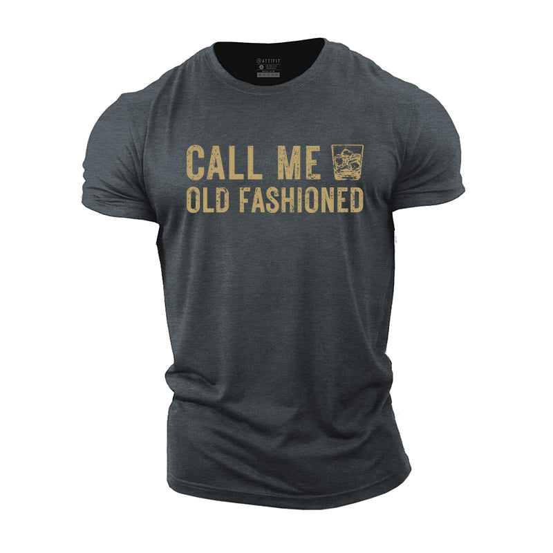 Call Me Old Fashioned Cotton T-Shirts