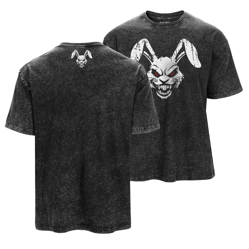 Fierce Rabbit Washed T-Shirt