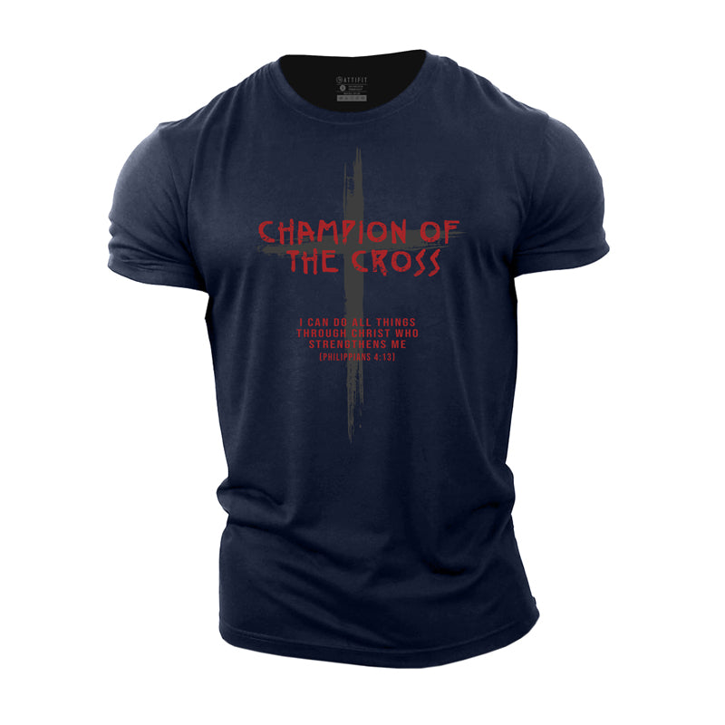Champion Of The Cross Cotton T-Shirts