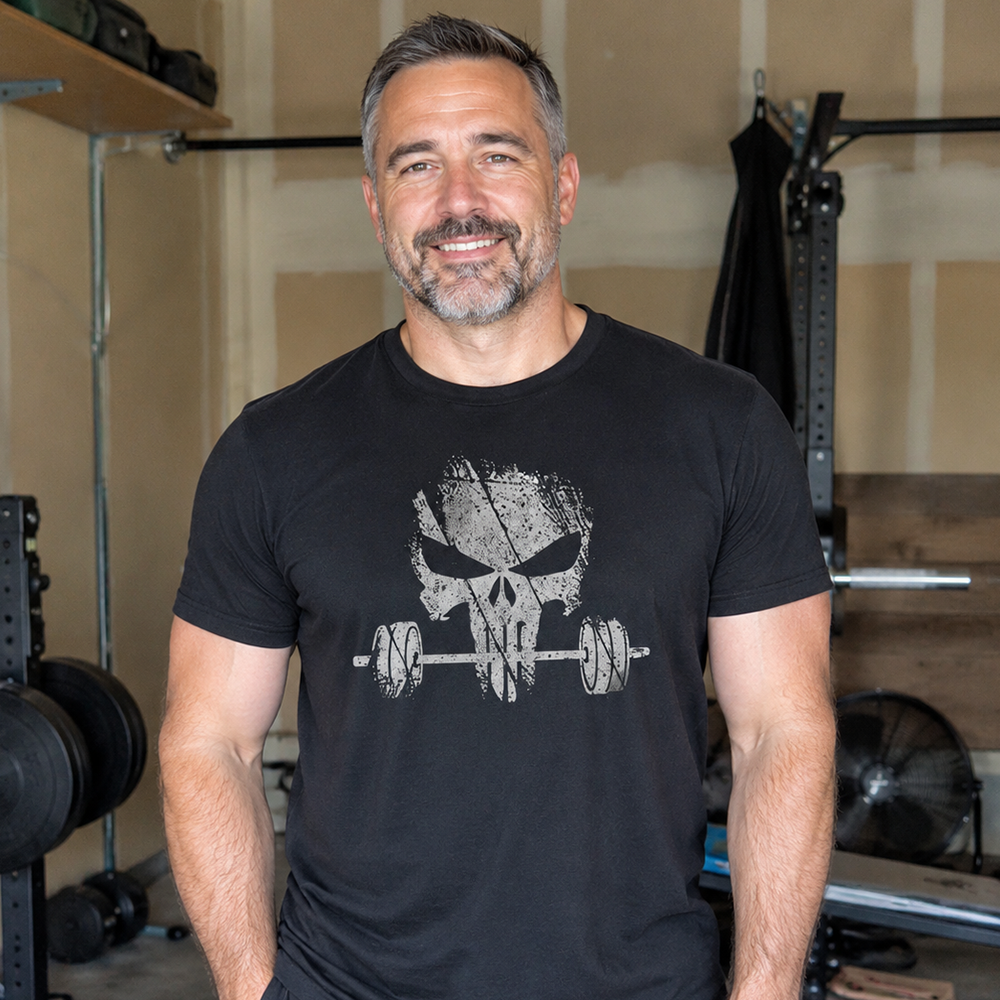 Iron Skull Cotton T-Shirt
