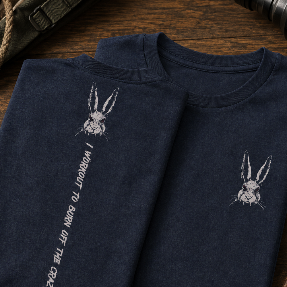 Burn off the Crazy Cotton T-Shirt