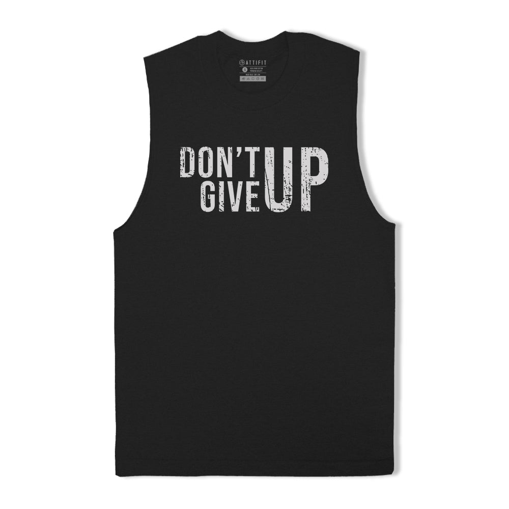 Don't Give Up Graphic Tank Top