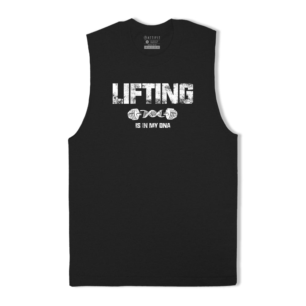 Lifting Is My DNA Graphic Tank Top