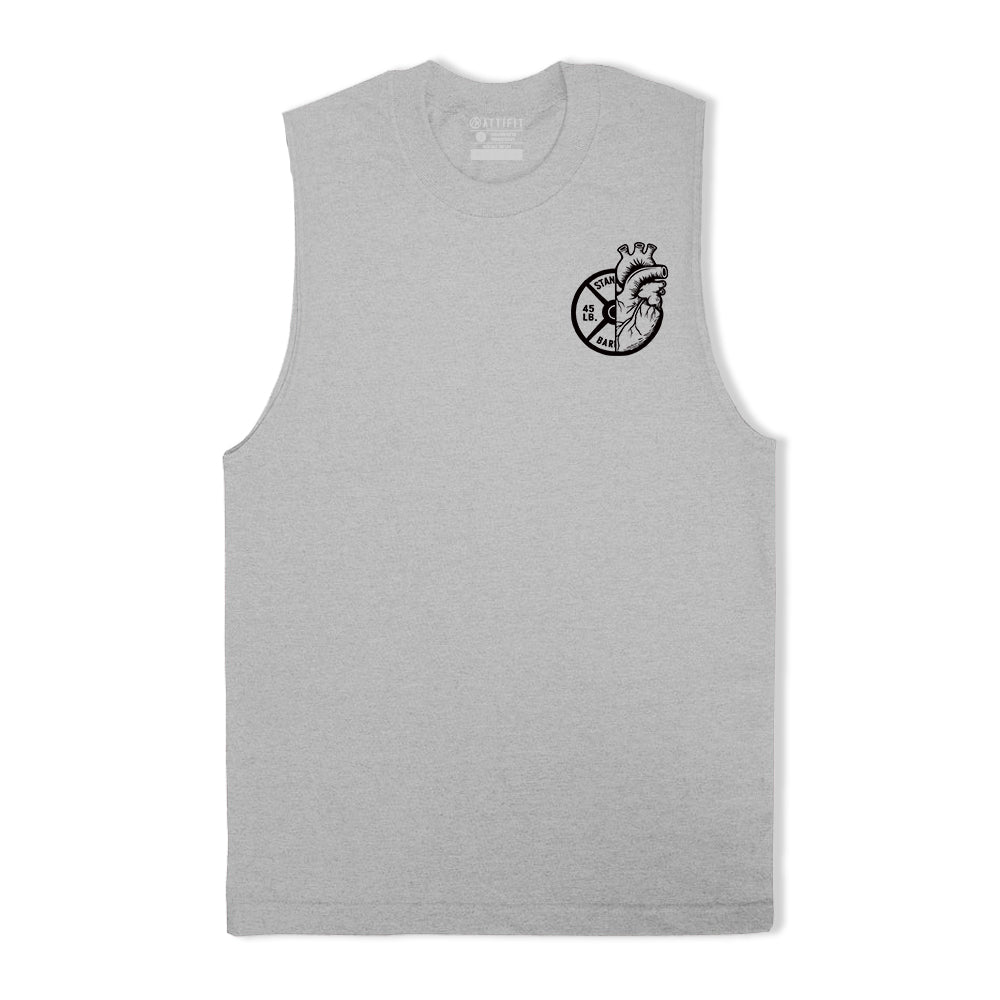 Fitness Heart Graphic Tank Top