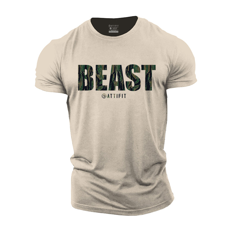 Cotton Beast Graphic Men's T-shirts