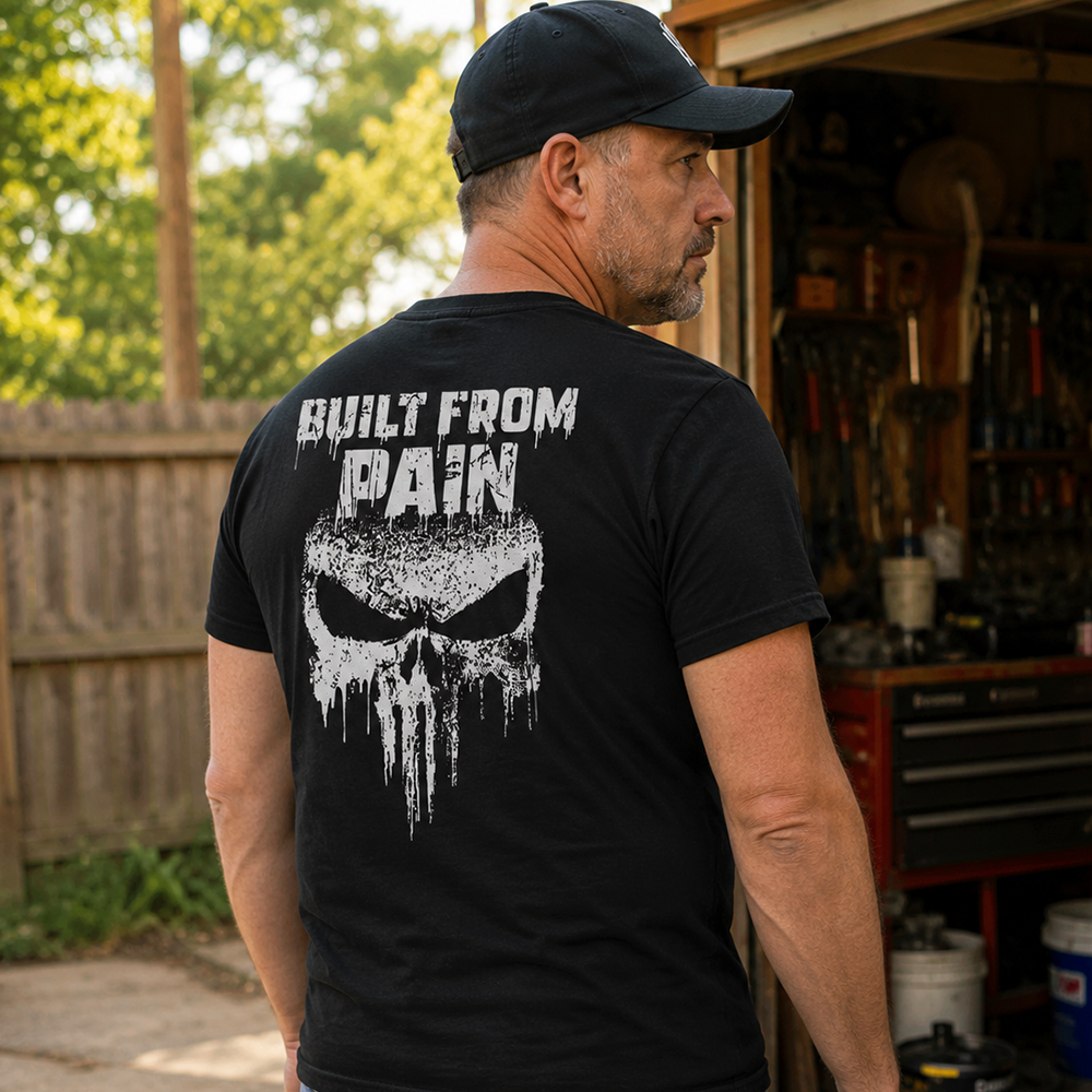 Built From Pain Cotton T-Shirt