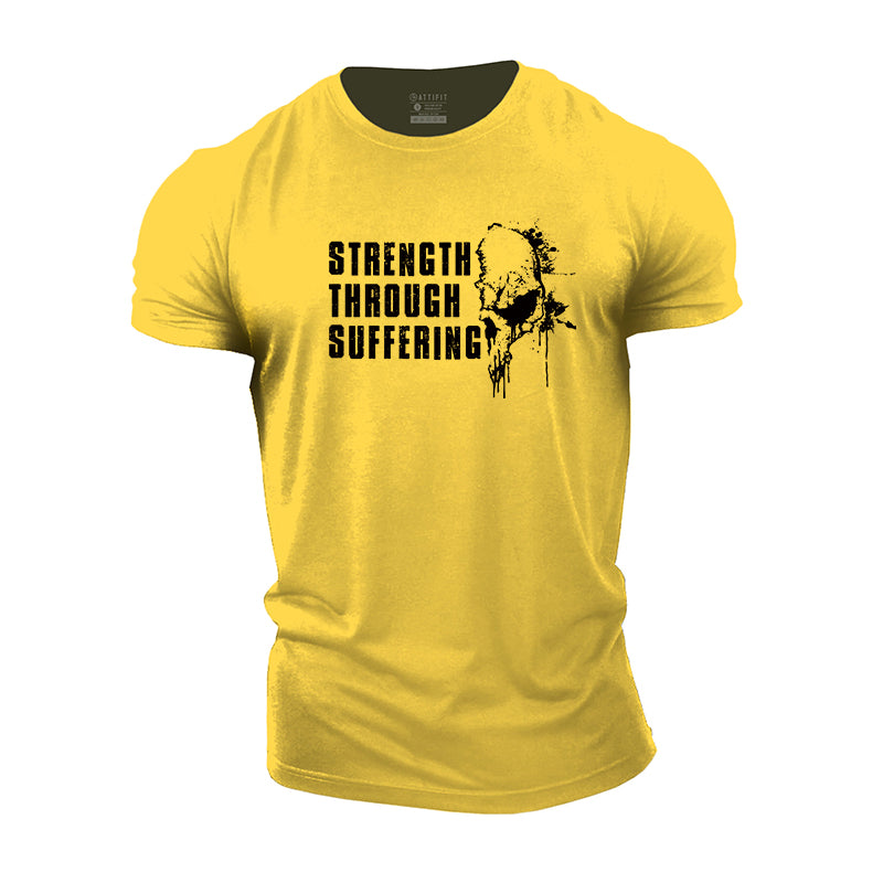 Strength Through Suffering Cotton Men's T-Shirts