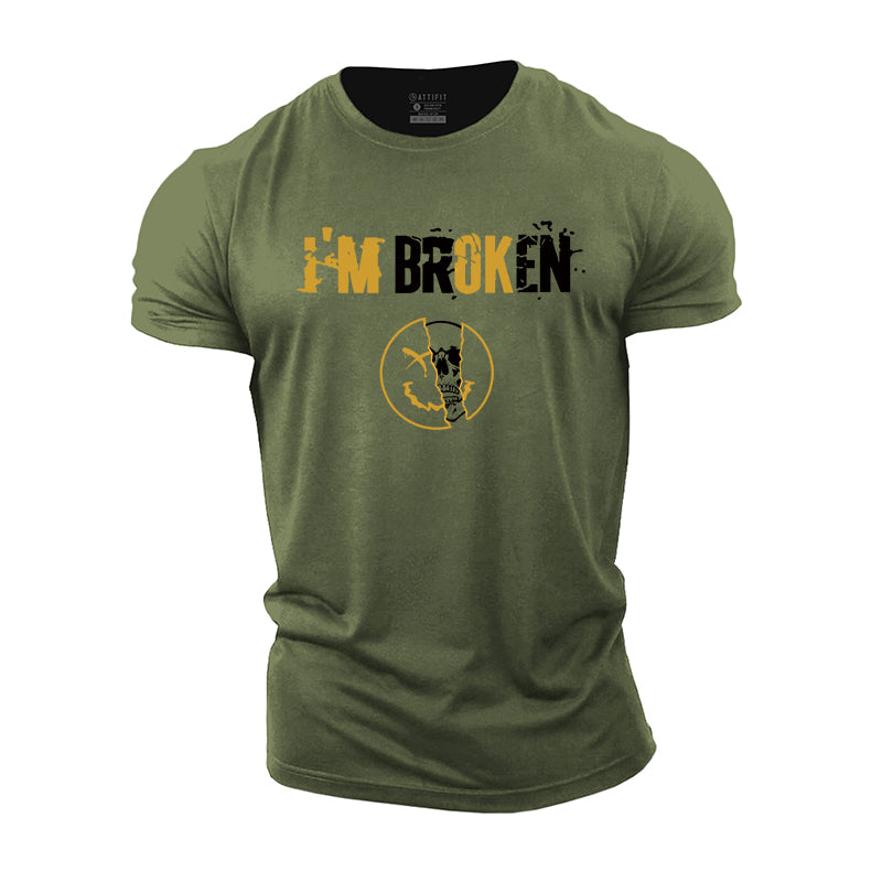 I'M OK Print Men's T-shirts