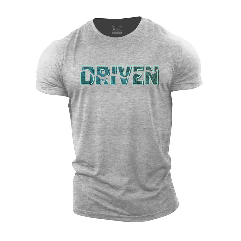 Cotton Driven Graphic Men's T-shirts