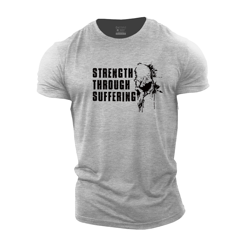 Strength Through Suffering Cotton Men's T-Shirts