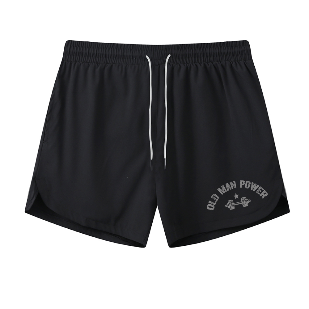 Old Man Power Athletic Quick-Dry Shorts