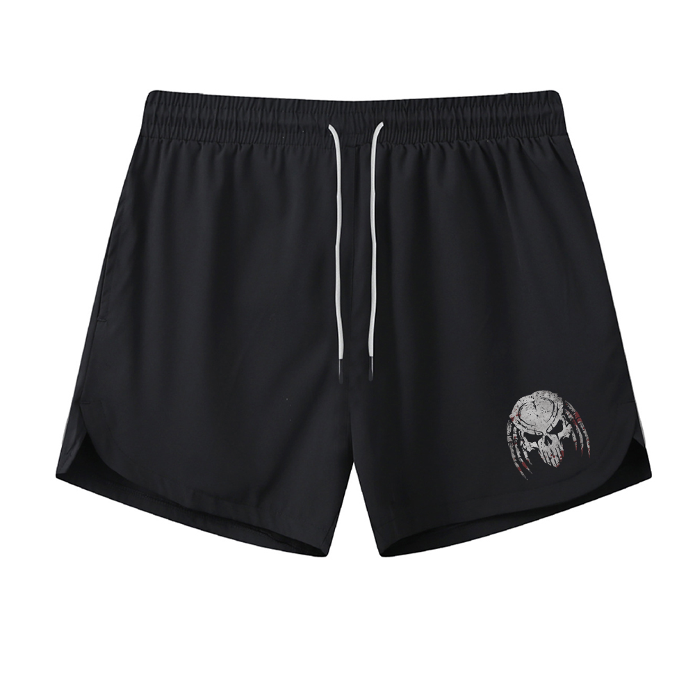 Skull Warrior Athletic Quick-Dry Shorts