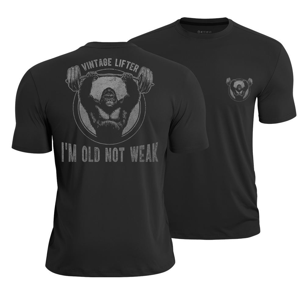 I'm Old Not Weak Athletic Quick-Dry T-Shirt