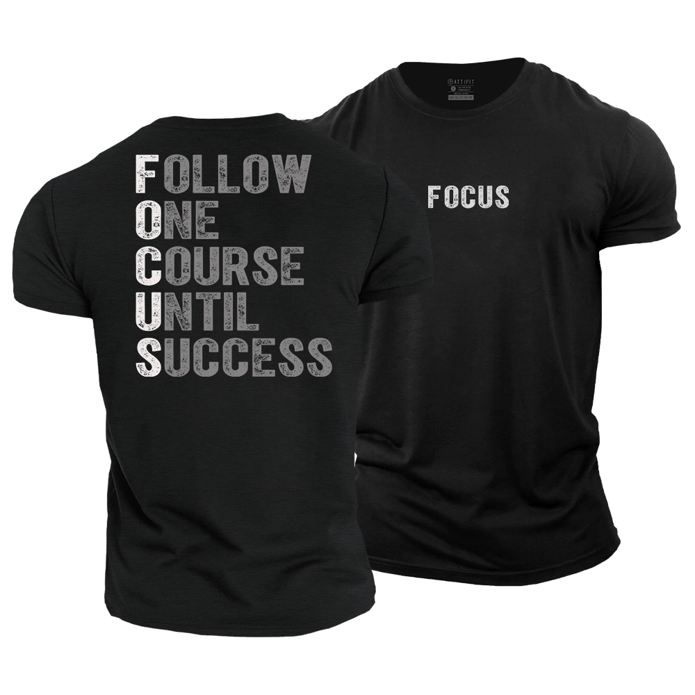 Focus Cotton T-Shirt
