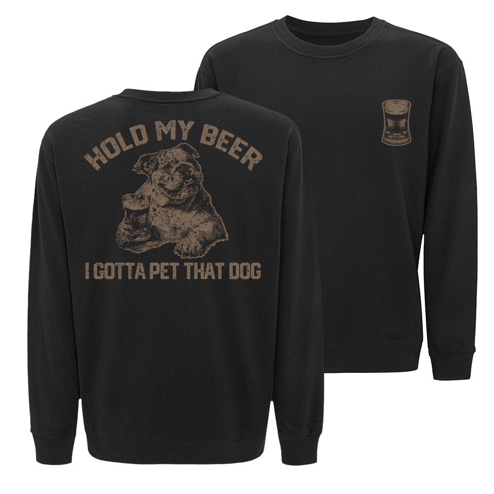 Pet That Dog Crewneck Sweatshirt