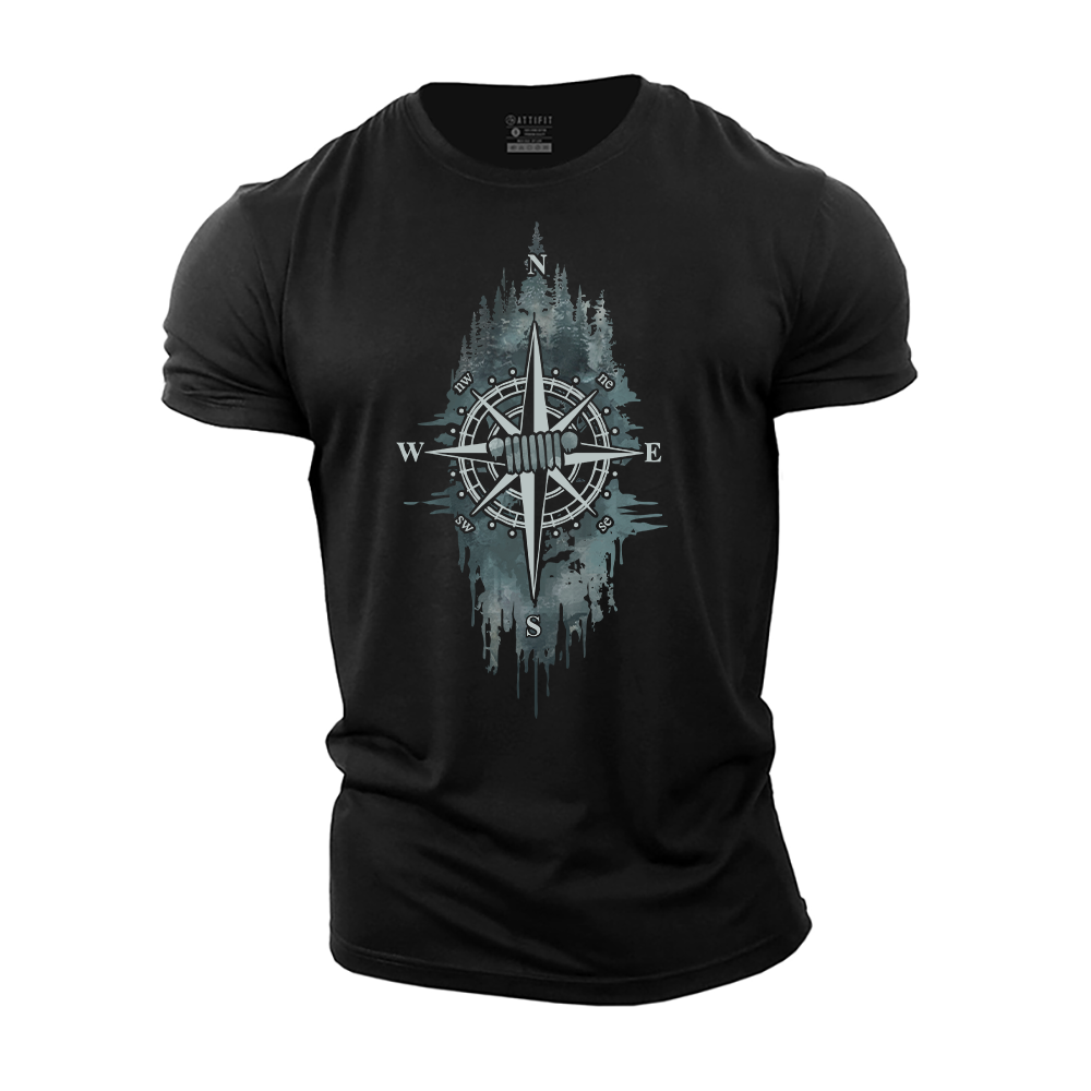 Wilderness Compass Cotton T-Shirt