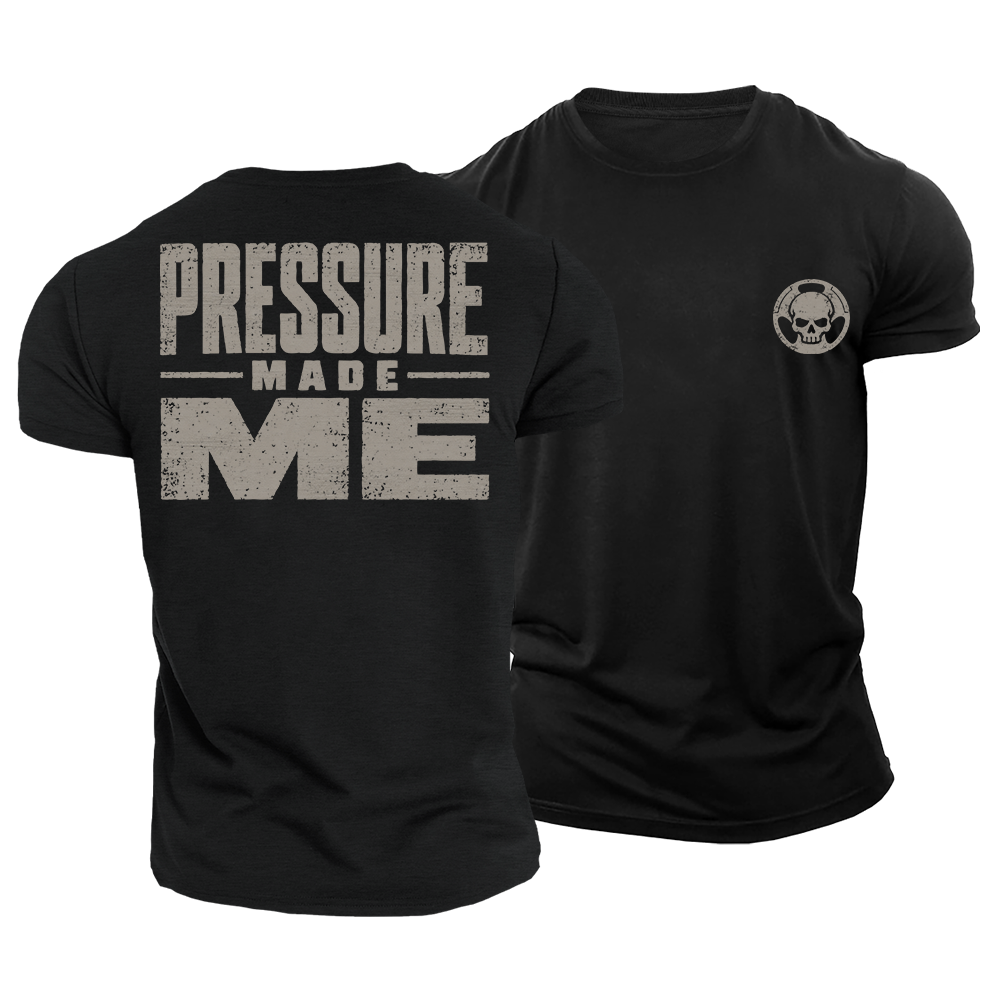 Pressure Made Me Cotton T-Shirt