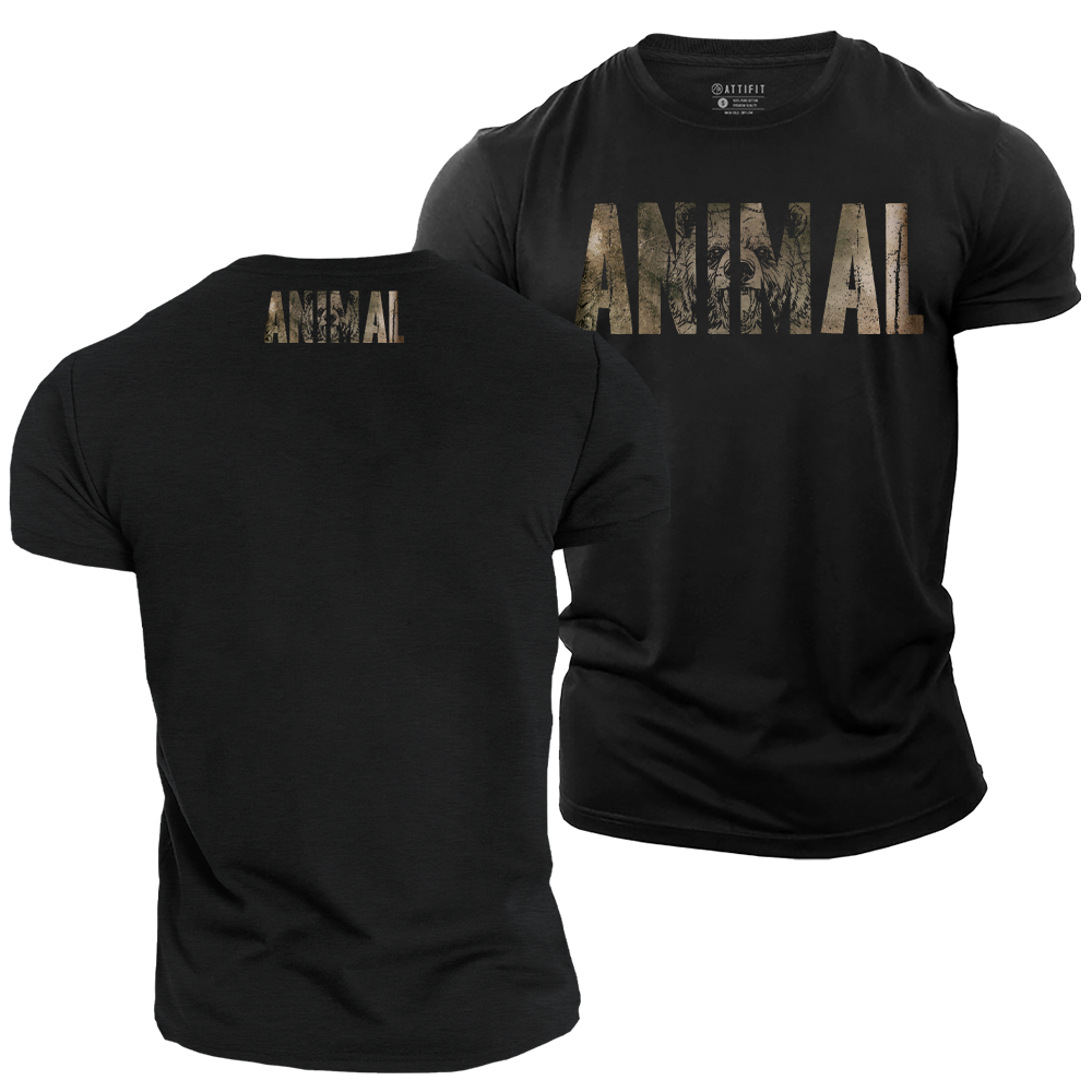 Born Animal Cotton T-Shirt