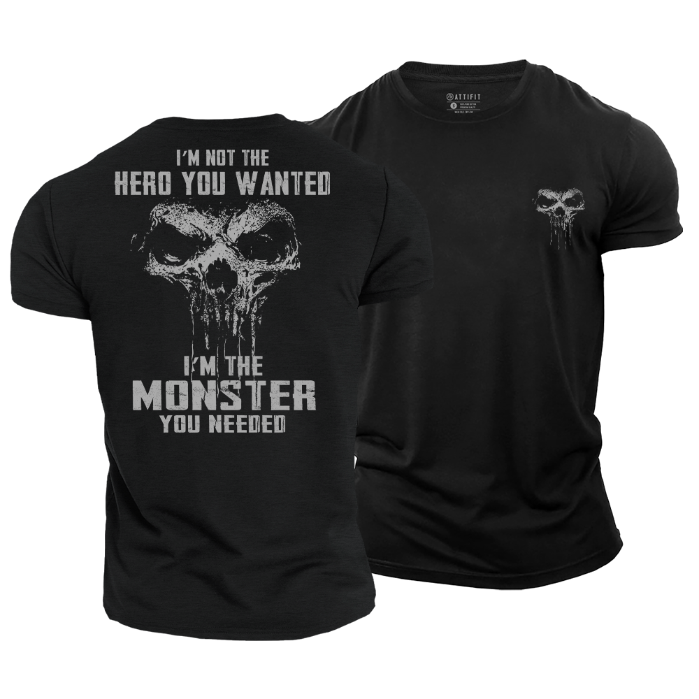 Skull Monster Cotton T-Shirt