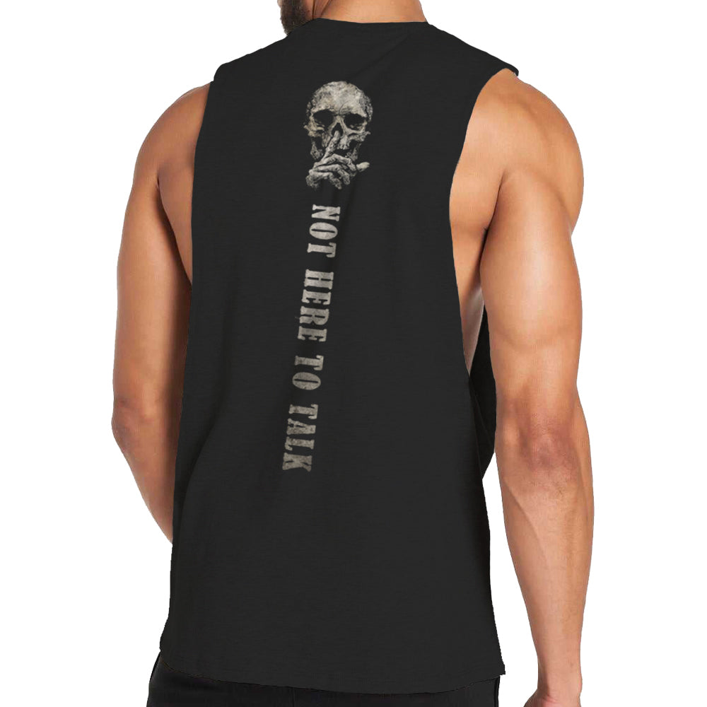 Not Here to Talk Tank Top