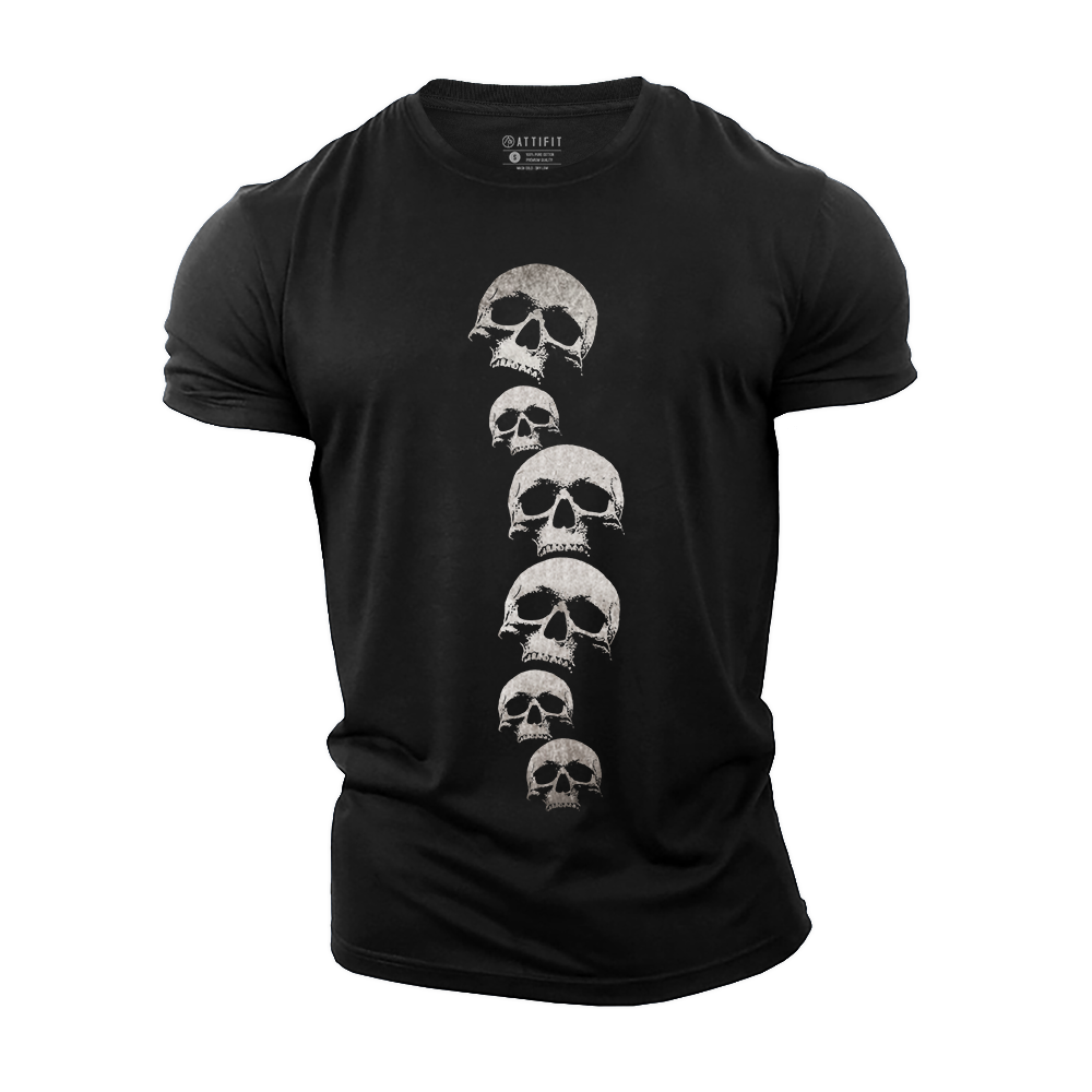 Line of Death Cotton T-Shirt