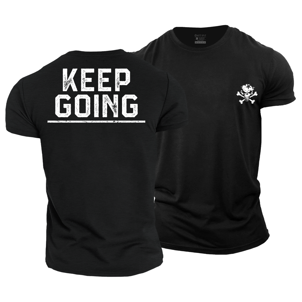 Keep Going Cotton T-Shirt