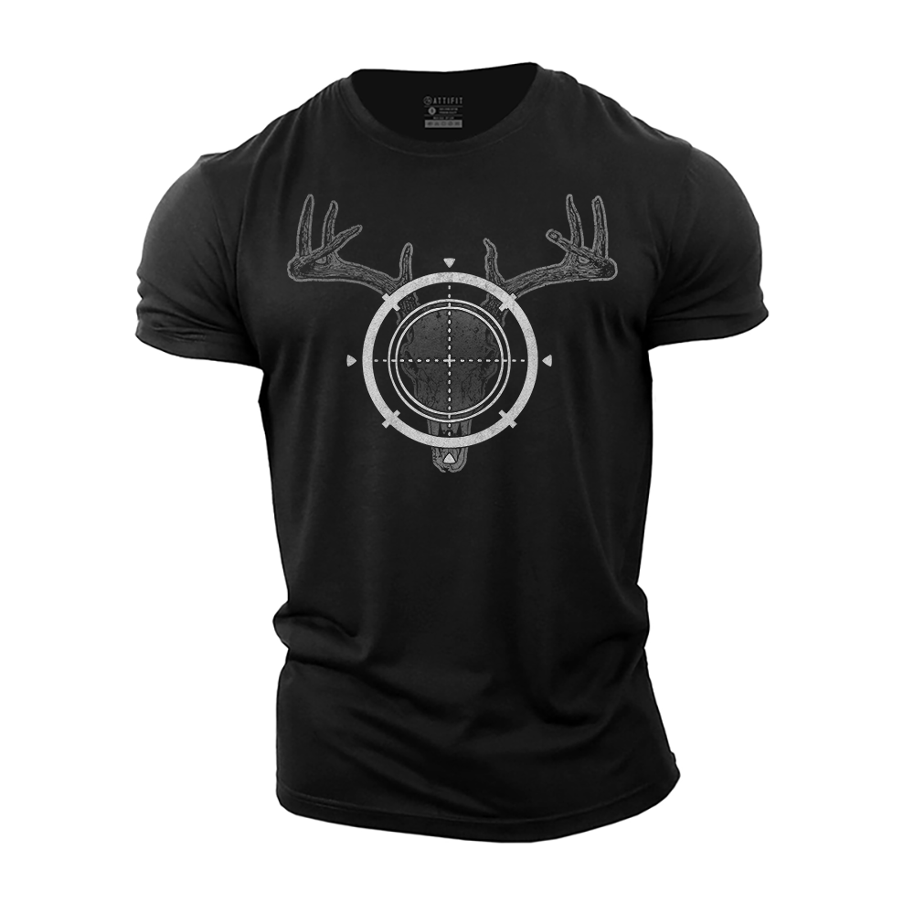 Hunting Deer Cotton T-Shirt