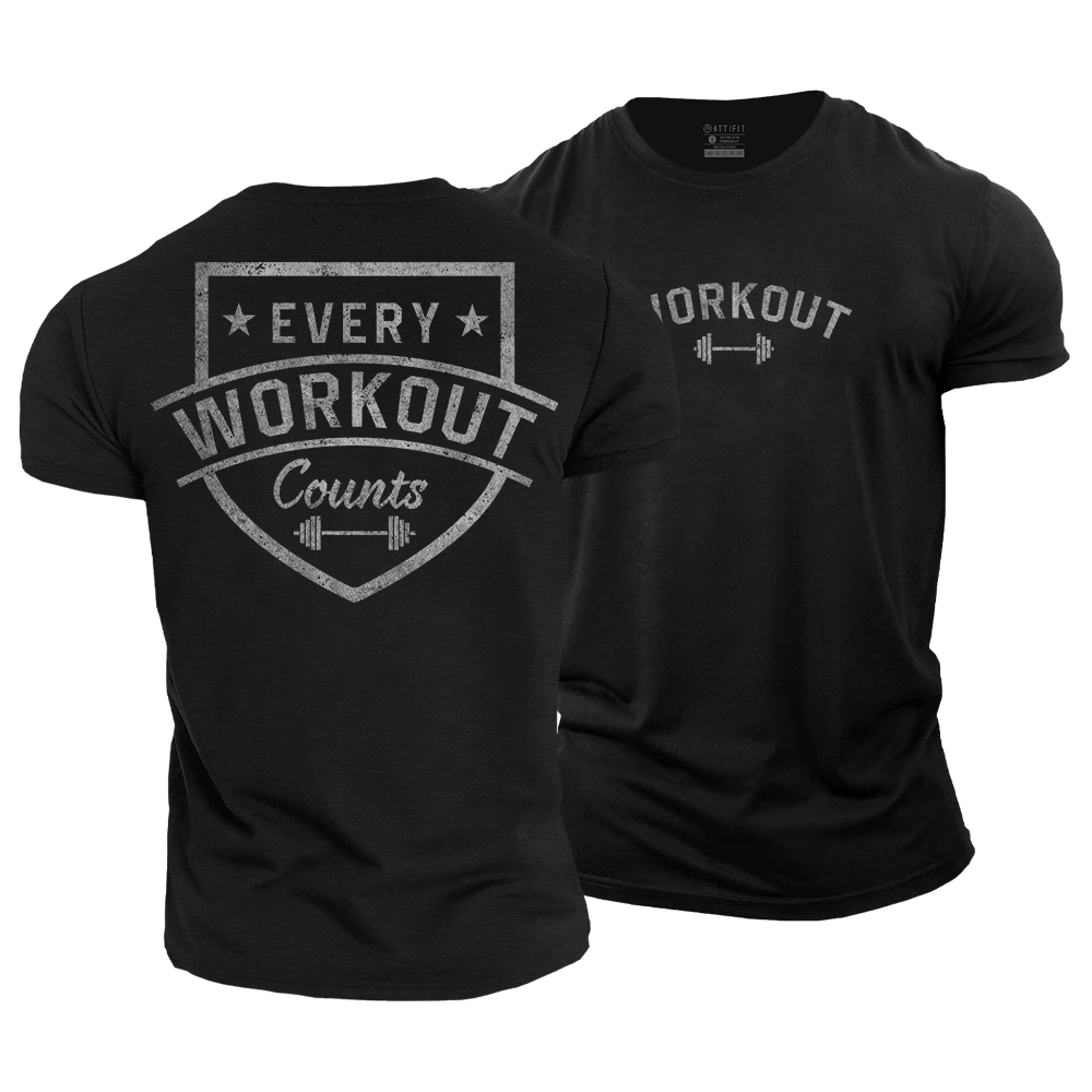 Every Workout Counts Cotton T-Shirt