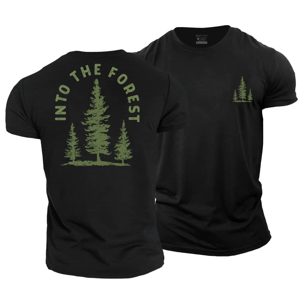 Into The Forest Cotton T-Shirt
