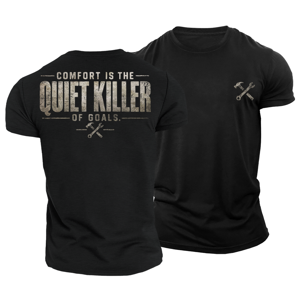 Comfort Kills Goals Cotton T-Shirt