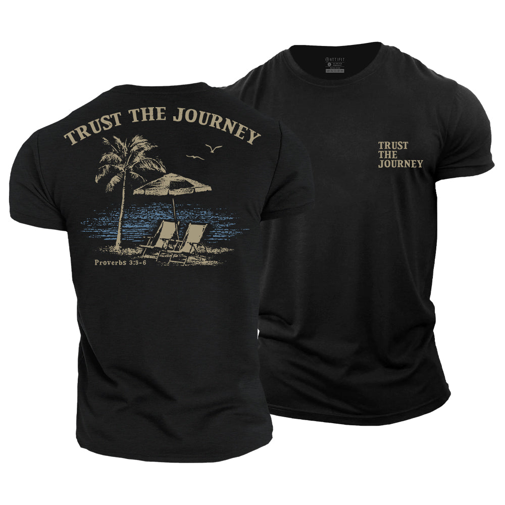 Trust The Journey Cotton T-Shirt