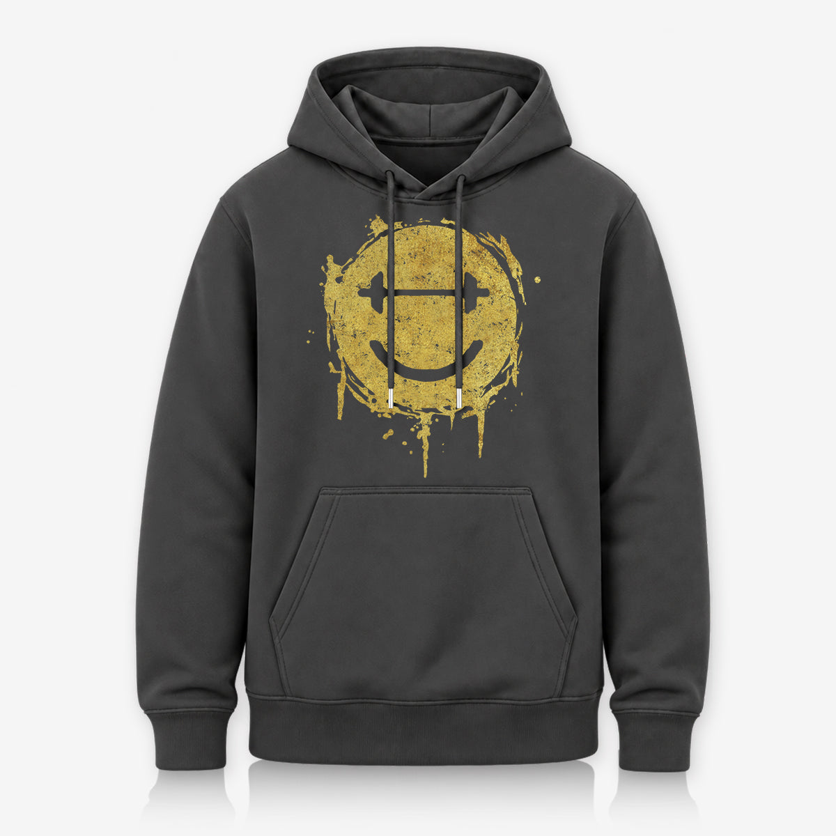 Dumbbell Smiley Hoodie