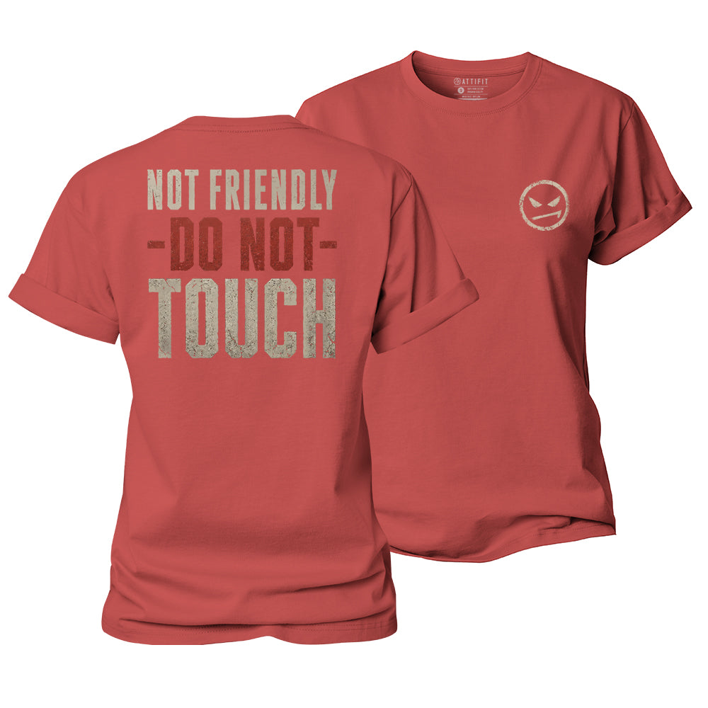 Do Not Touch Women's Cotton T-Shirt