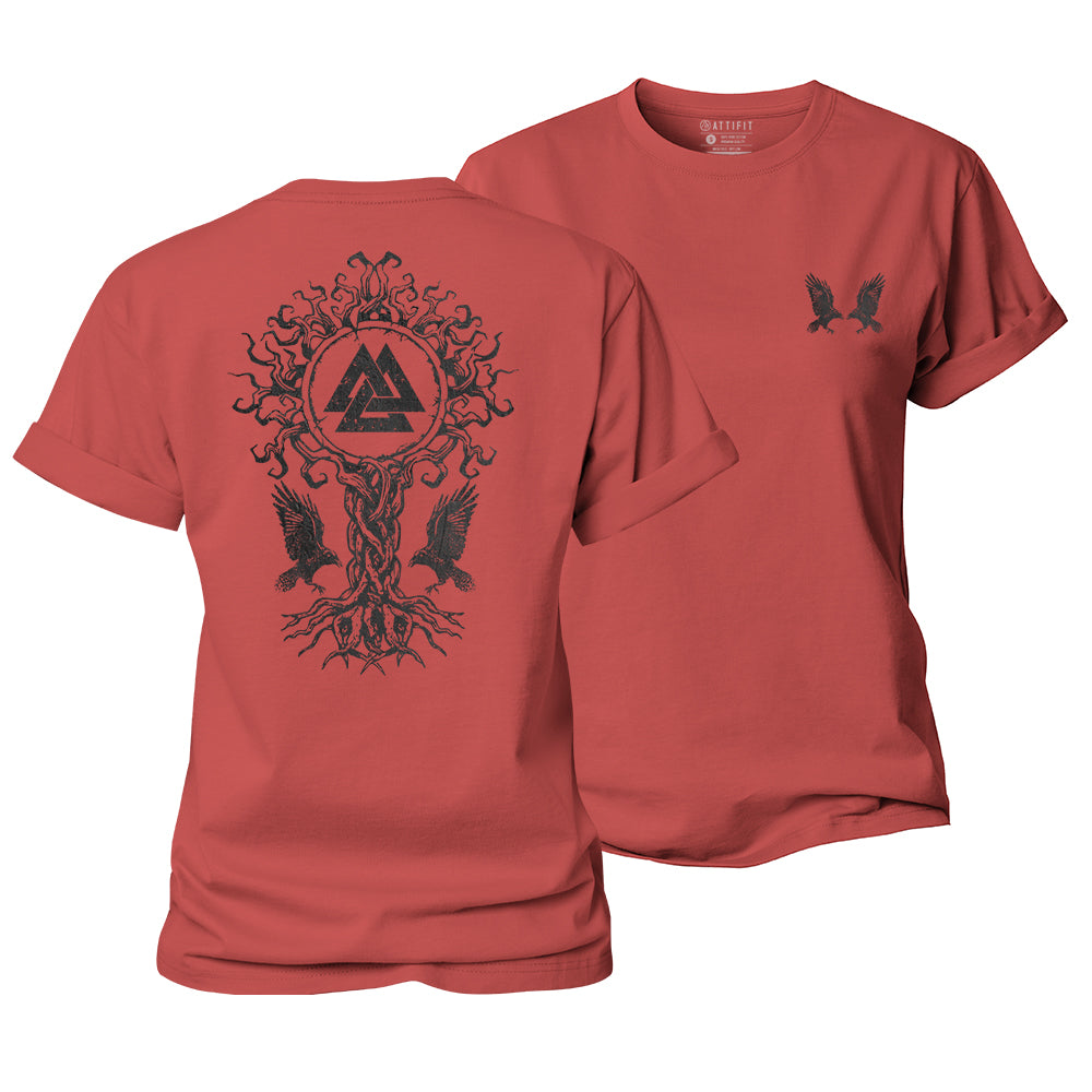 Branches of the Nine Realms Women's Cotton T-Shirt
