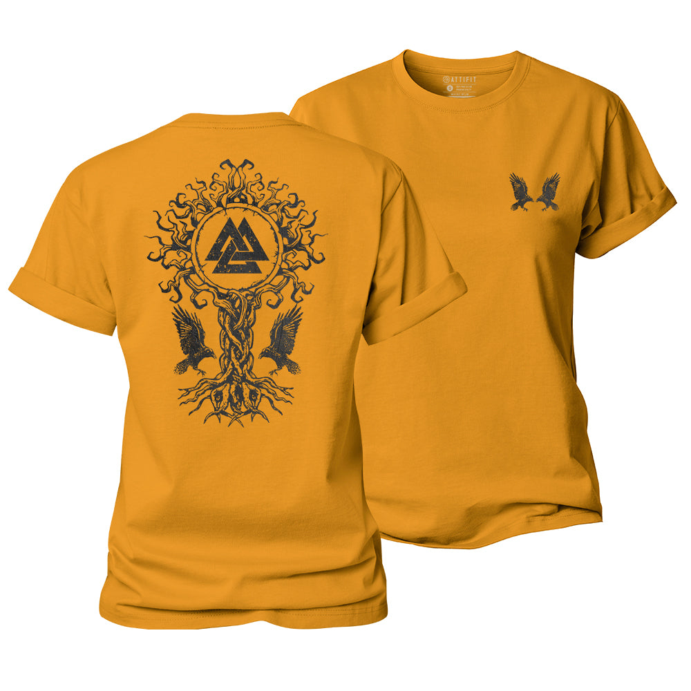 Branches of the Nine Realms Women's Cotton T-Shirt