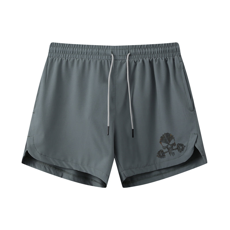 Skull Gym 5-Inch Quick-Dry Shorts