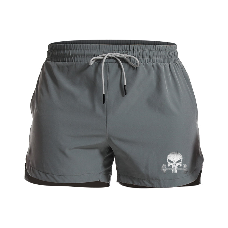 Iron Skull 5-Inch Quick-Dry Shorts