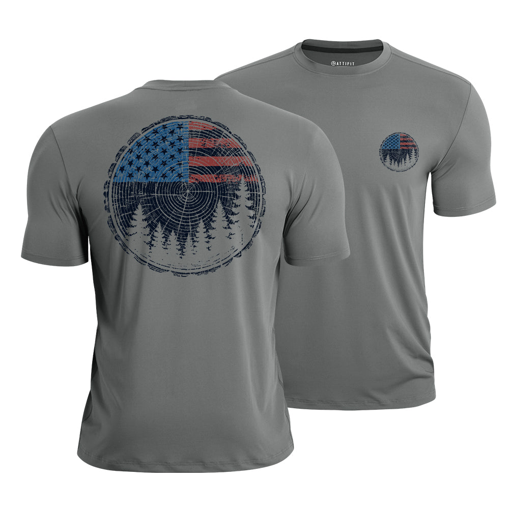 Rings of Freedom Quick-Dry T-Shirt