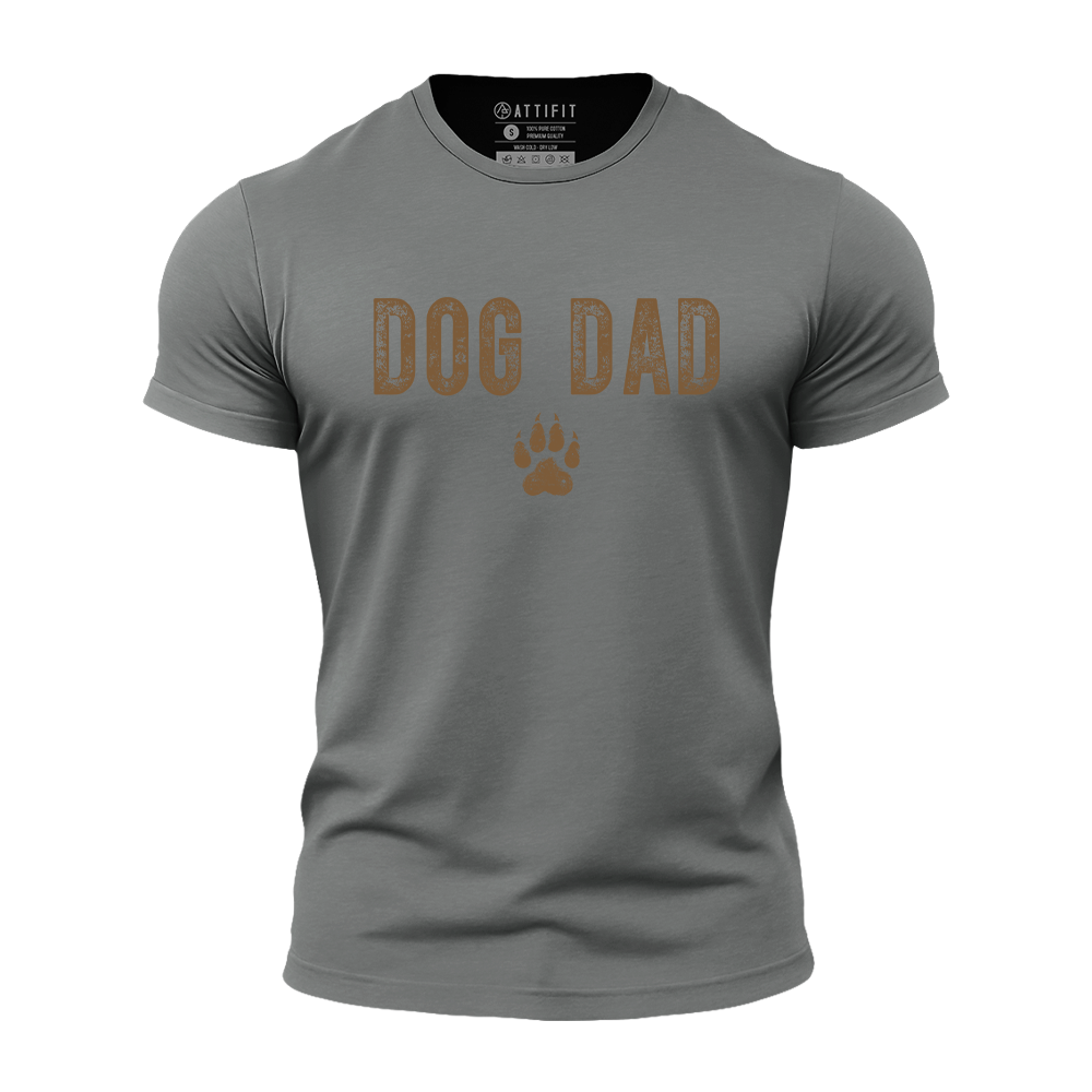 Dog Dad Athletic Quick-Dry T-Shirt