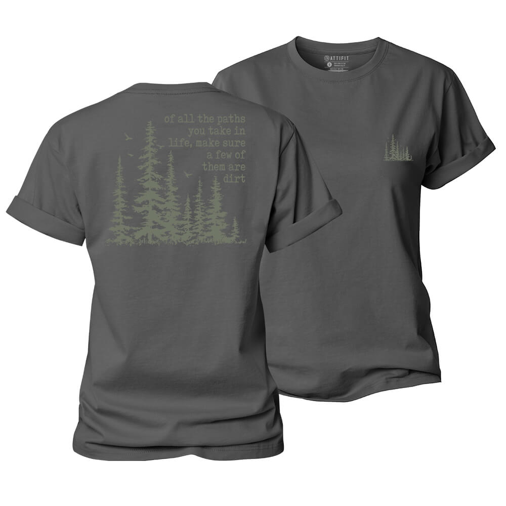 Dirt Path Women's Cotton T-Shirt