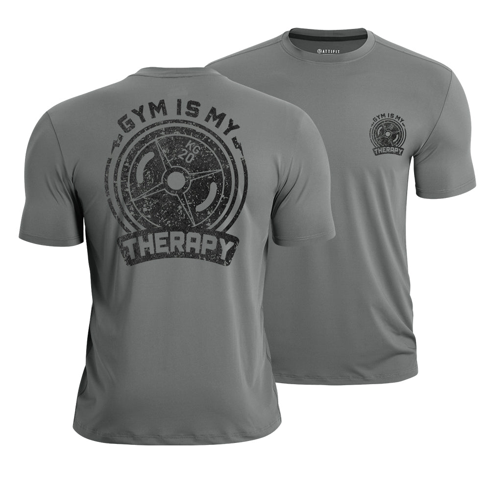Gym Is My Therapy Quick-Dry T-Shirt