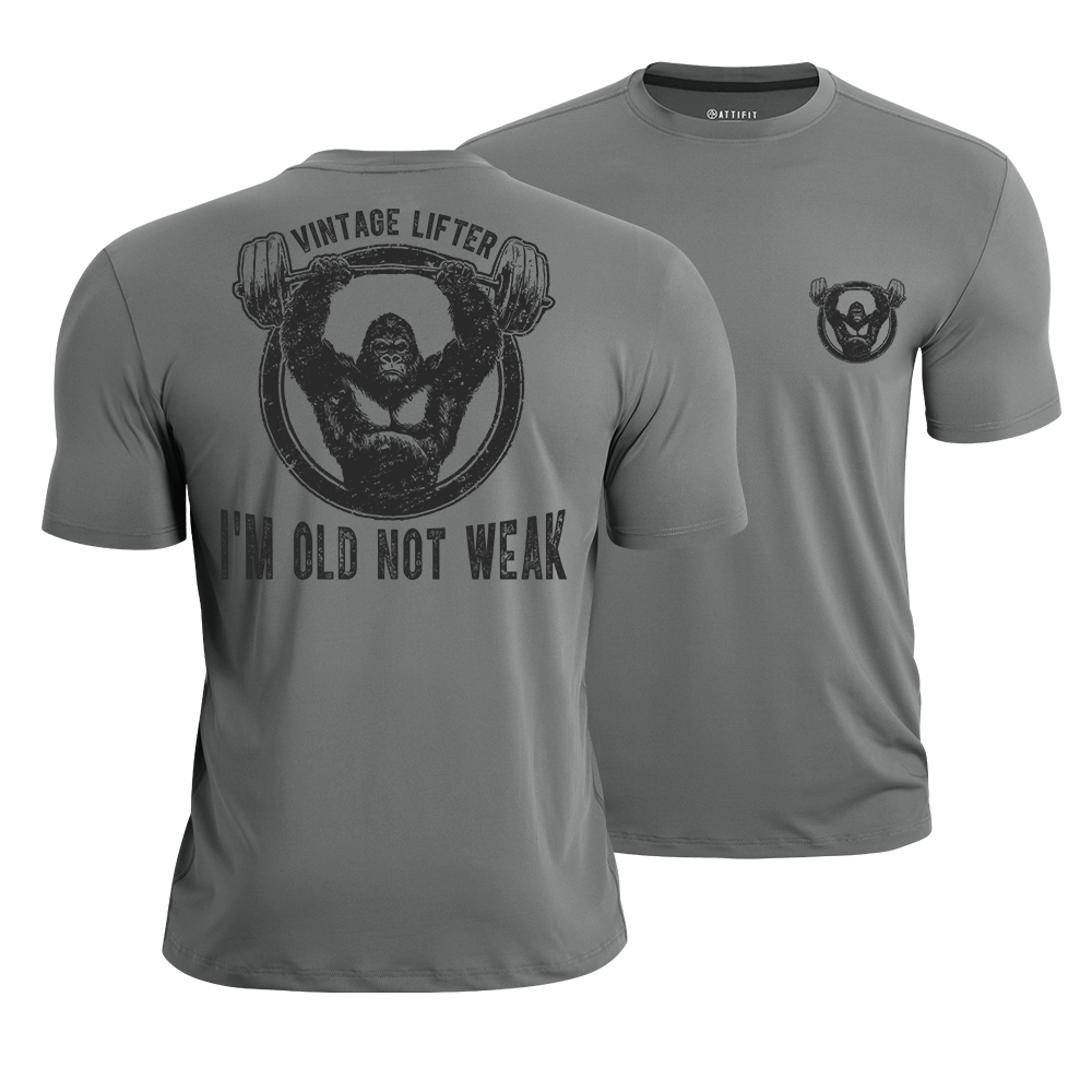 I'm Old Not Weak Athletic Quick-Dry T-Shirt