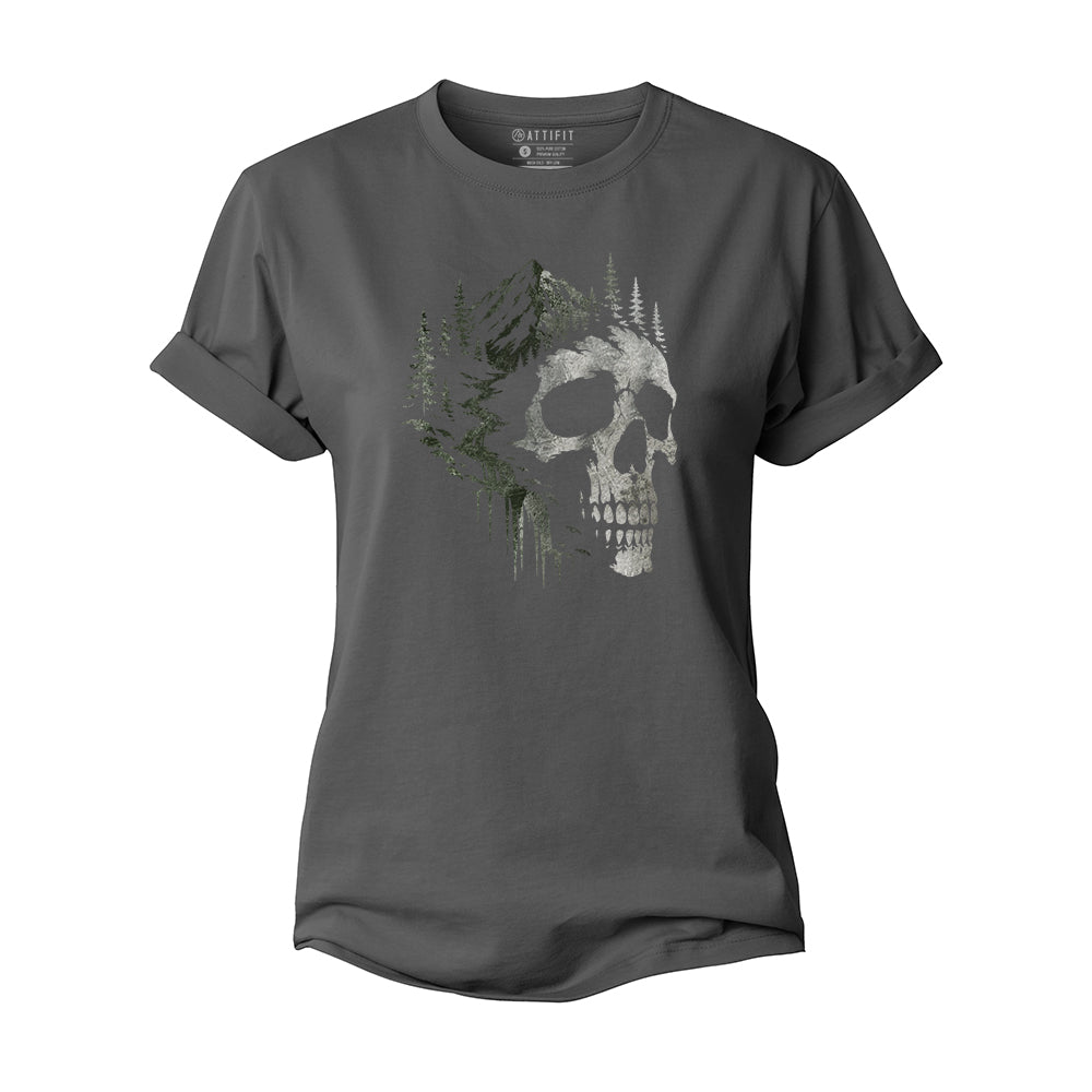 Mountain Skull Wilderness Women's Cotton T-Shirt