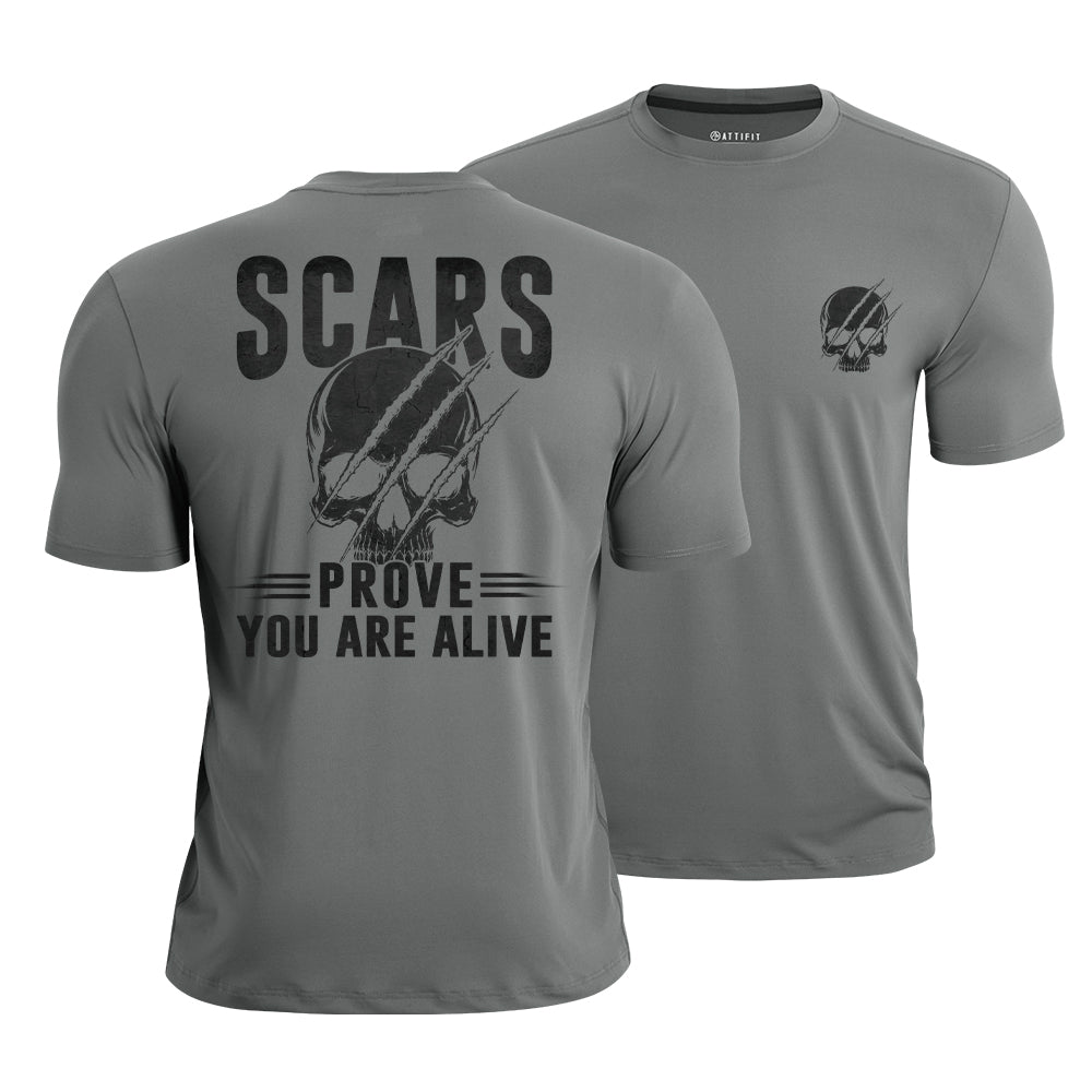 Scars Mean Alive Quick-Dry T-Shirt