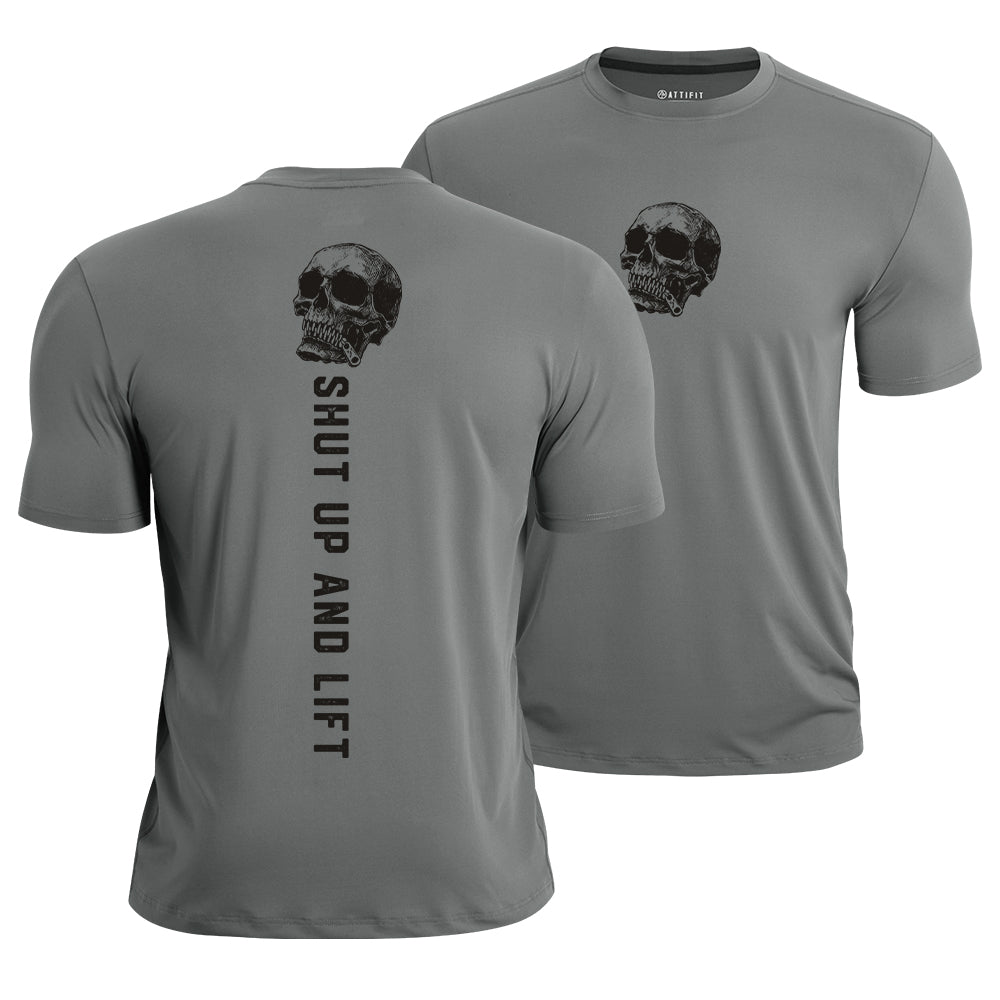Skull Lifting Power Quick-Dry T-Shirt