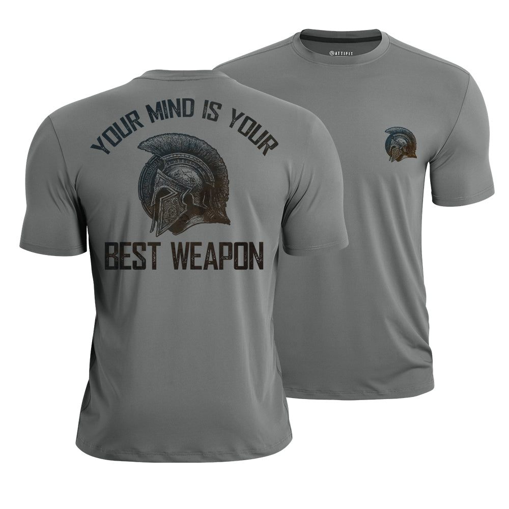 Mind over Battle Spartan Quick-Dry T-Shirt