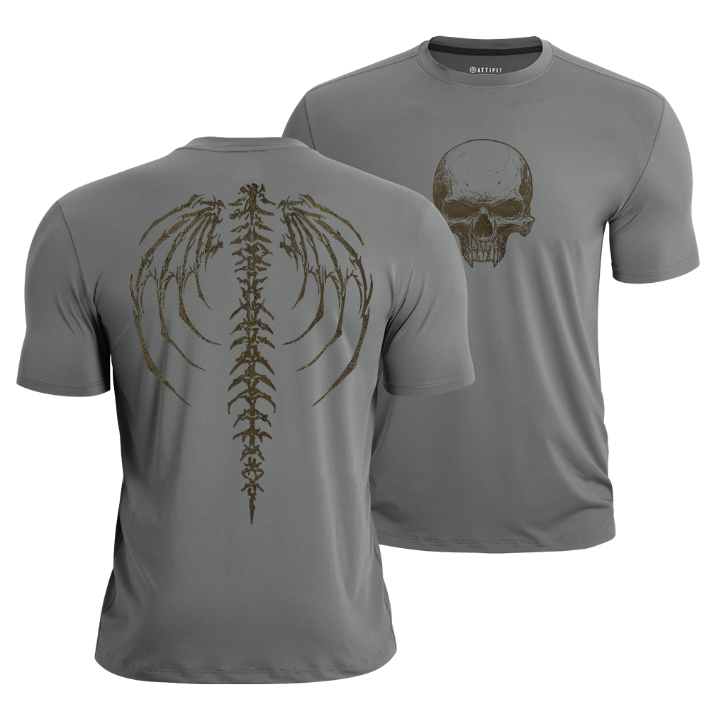 Golden Skeleton Quick-Dry T-Shirt