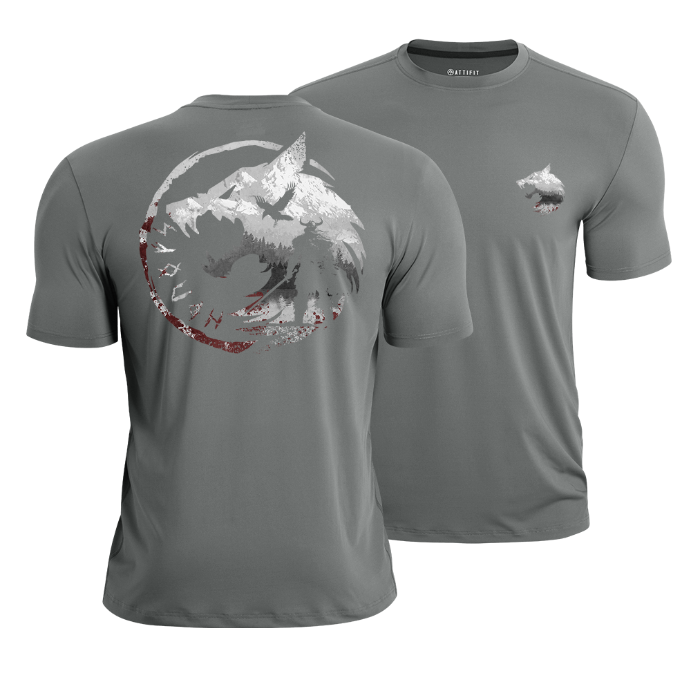 Viking Wolf Warrior Athletic Quick-Dry T-Shirt