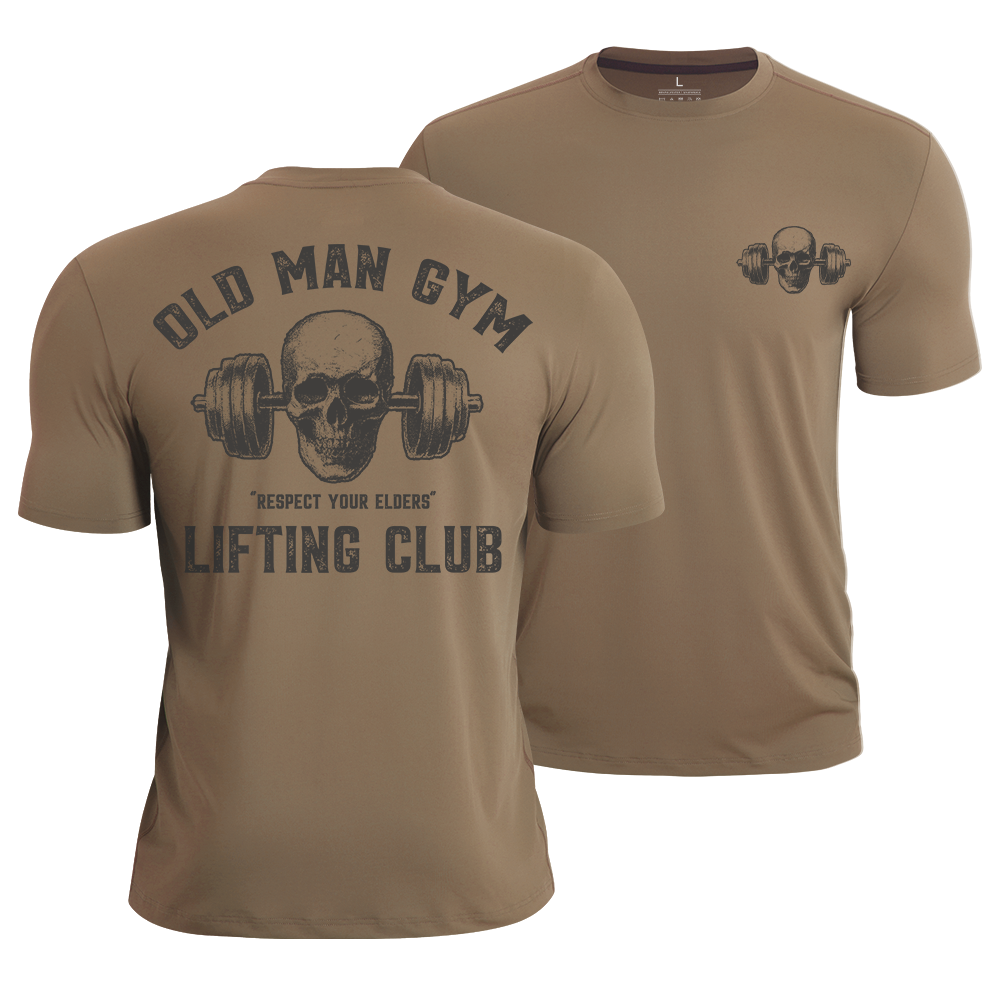 Old Man Gym Quick-Dry T-Shirt